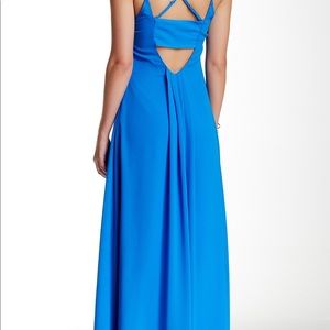 Adelyn Rae | Strappy Barback Flyaway Maxi Dress